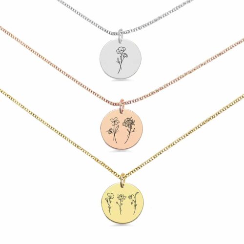 Family Necklaces for Women – Custom Sisters or Daughters Necklace